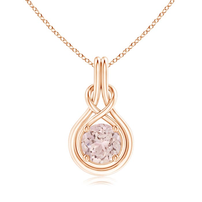 A - Morganite / 1.65 CT / 14 KT Rose Gold