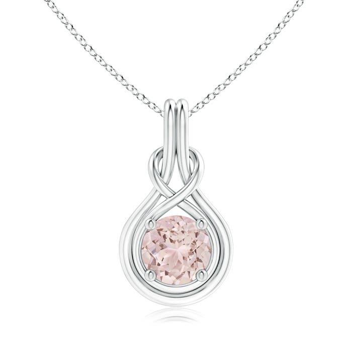 A - Morganite / 1.65 CT / 14 KT White Gold