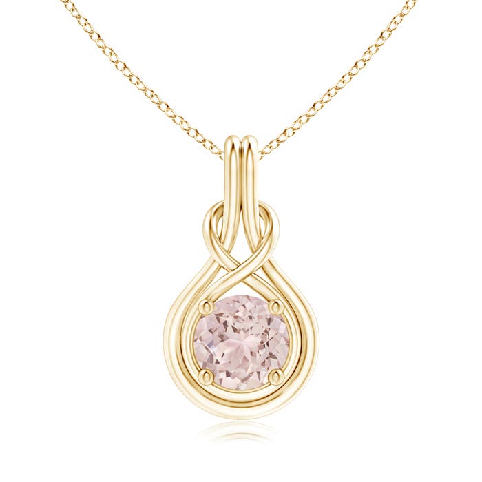 A - Morganite / 1.65 CT / 14 KT Yellow Gold