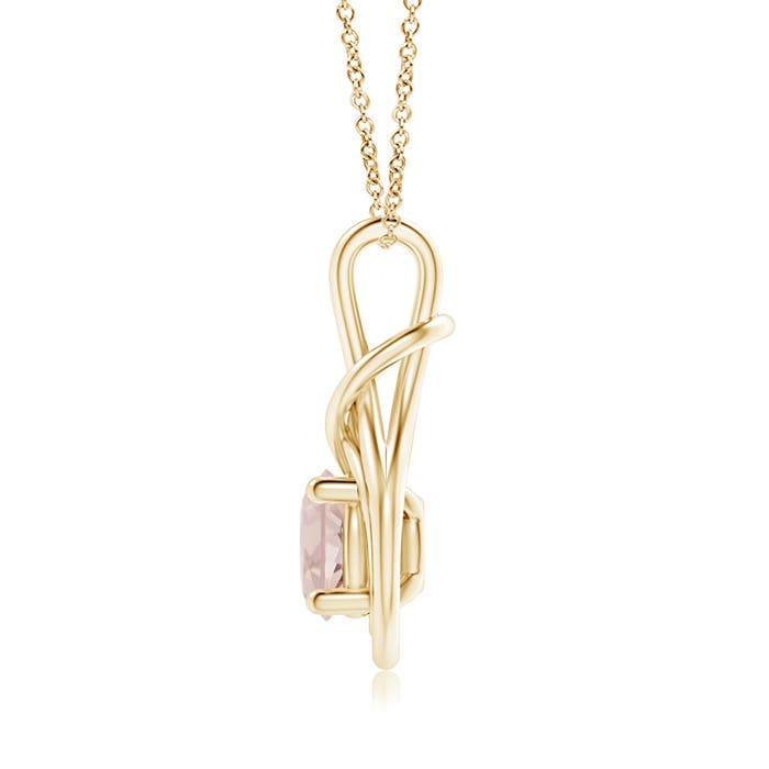 A - Morganite / 1.65 CT / 14 KT Yellow Gold