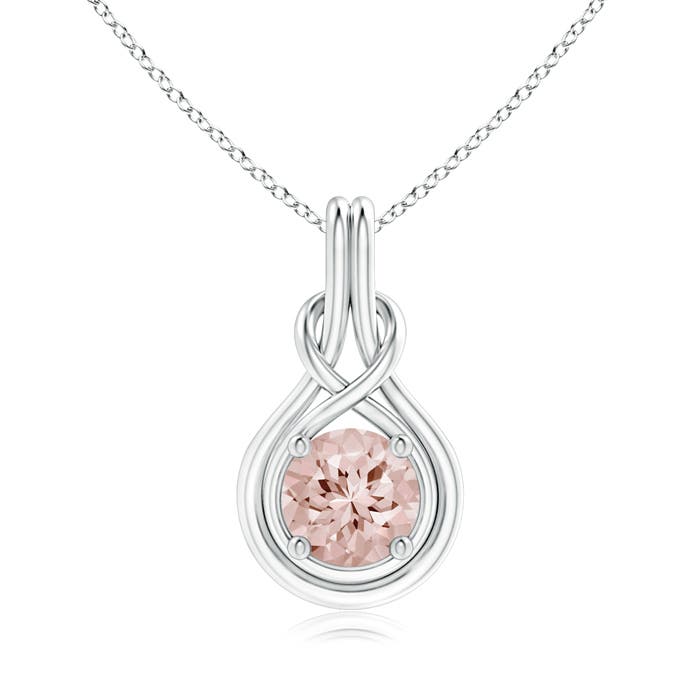 AA - Morganite / 1.65 CT / 14 KT White Gold