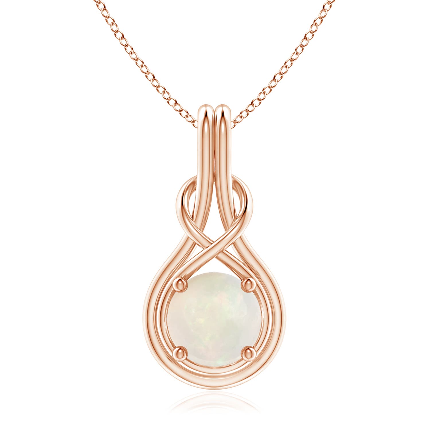 A - Opal / 1.15 CT / 14 KT Rose Gold