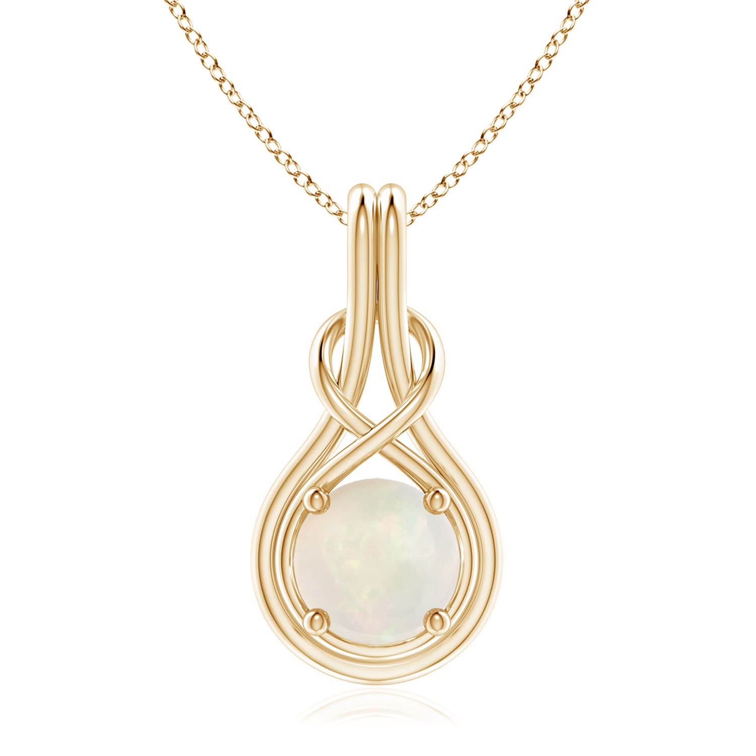 A - Opal / 1.15 CT / 14 KT Yellow Gold