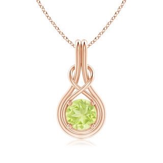 Round A Peridot