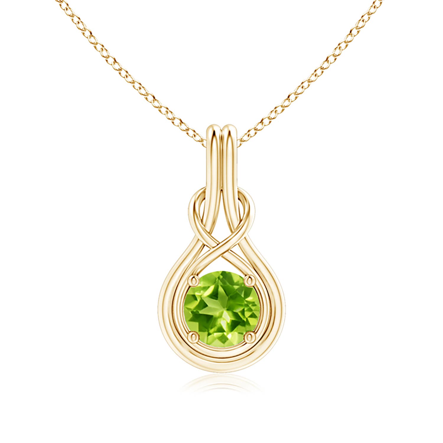 AAA - Peridot / 1.4 CT / 14 KT Yellow Gold