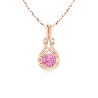 Round A Pink Sapphire