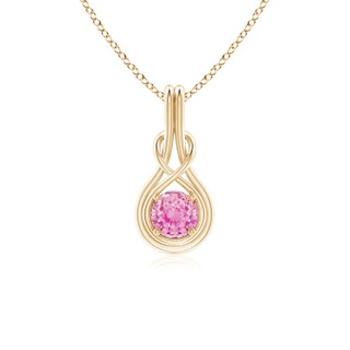Round A Pink Sapphire
