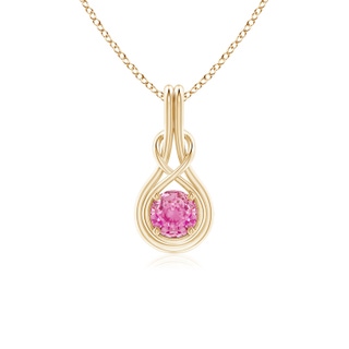 Round AA Pink Sapphire