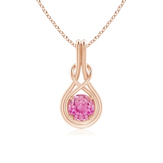 Round AA Pink Sapphire