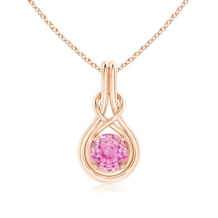 A - Pink Sapphire / 1.6 CT / 14 KT Rose Gold