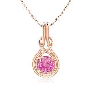 Round AA Pink Sapphire