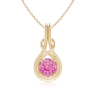 Round AA Pink Sapphire