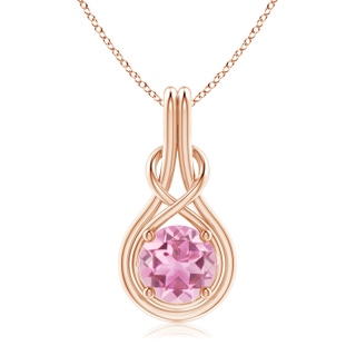 Round AA Pink Tourmaline