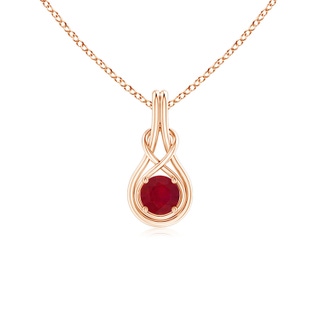 Round AA Ruby