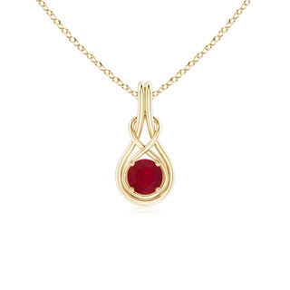 Round AA Ruby