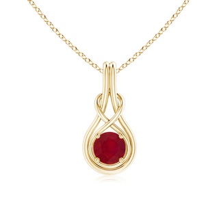 Round AA Ruby