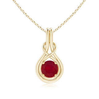Round AA Ruby