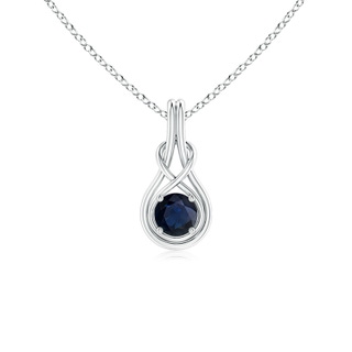 Round A Blue Sapphire