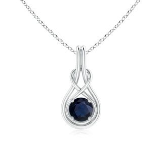 Round A Blue Sapphire