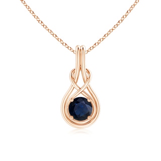 Round A Blue Sapphire