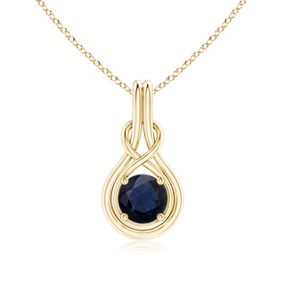 Round A Blue Sapphire