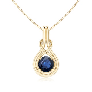 Round AA Blue Sapphire