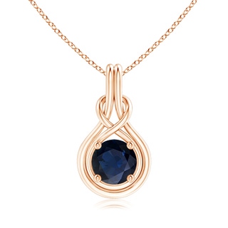 Round A Blue Sapphire