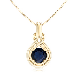 Round A Blue Sapphire