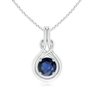 Round AA Blue Sapphire