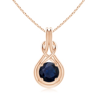 Round A Blue Sapphire