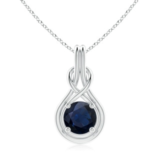 Round A Blue Sapphire