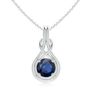 Round AA Blue Sapphire