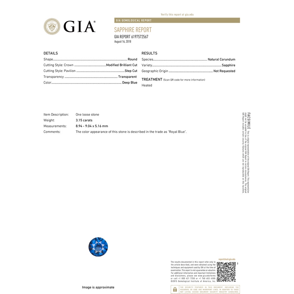 SP0566S_H GIA_Certificate gia-cert