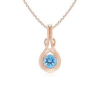 Round A Swiss Blue Topaz