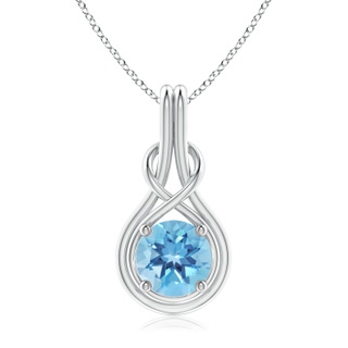 Round A Swiss Blue Topaz
