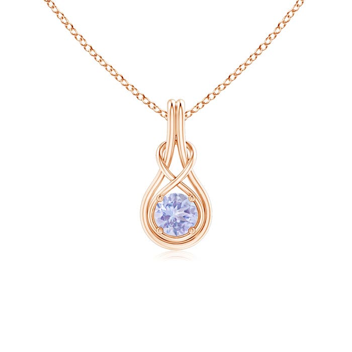 A - Tanzanite / 0.5 CT / 14 KT Rose Gold