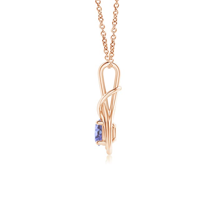 AA - Tanzanite / 0.5 CT / 14 KT Rose Gold