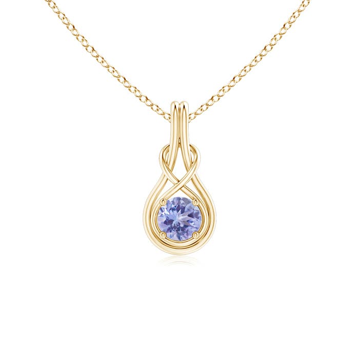 AA - Tanzanite / 0.5 CT / 14 KT Yellow Gold