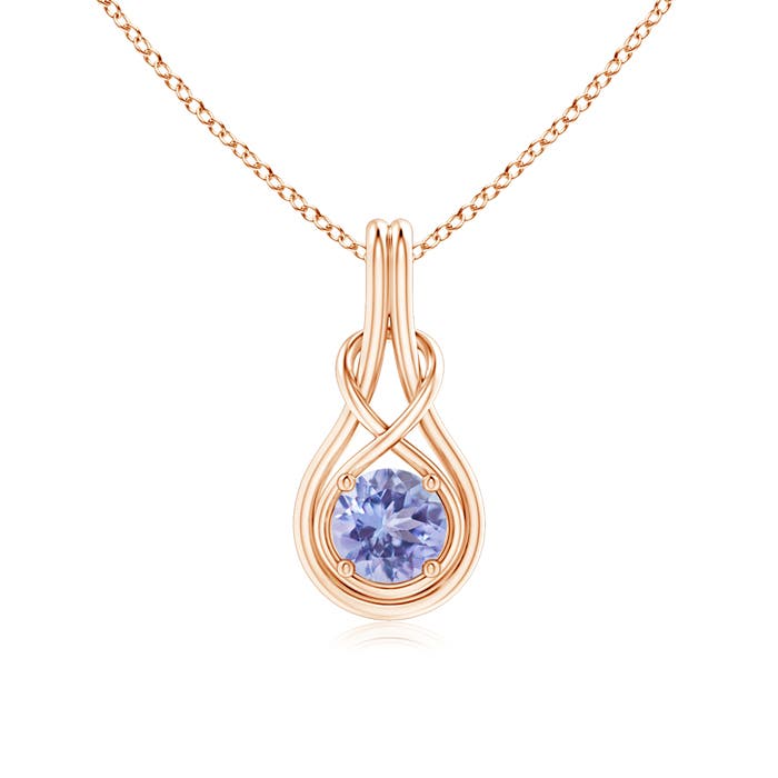 A - Tanzanite / 0.9 CT / 14 KT Rose Gold