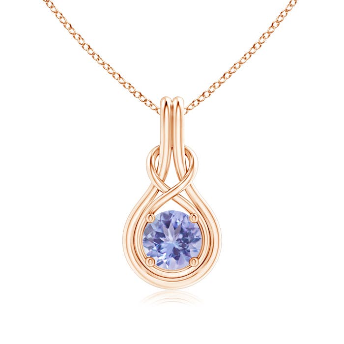 A - Tanzanite / 1.45 CT / 14 KT Rose Gold