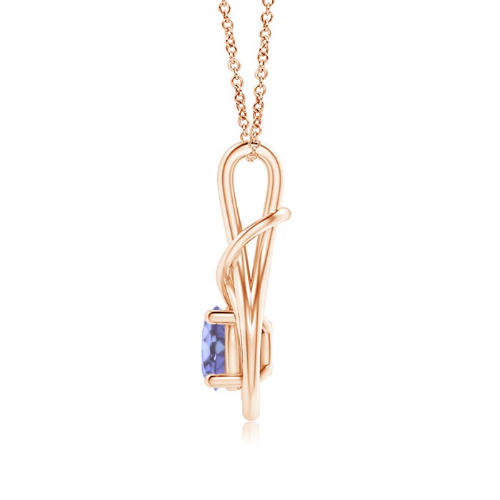 A - Tanzanite / 1.45 CT / 14 KT Rose Gold