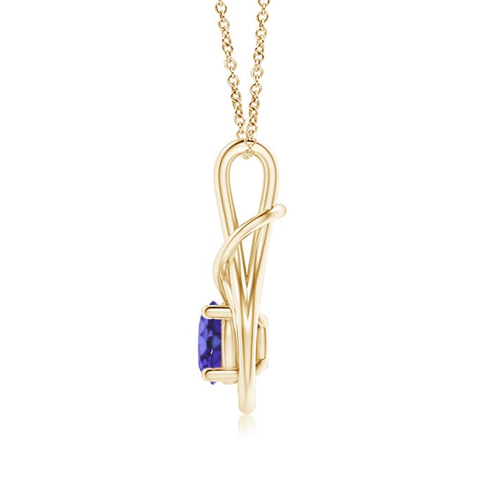 AA - Tanzanite / 1.45 CT / 14 KT Yellow Gold