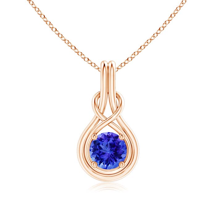 AAA - Tanzanite / 1.45 CT / 14 KT Rose Gold