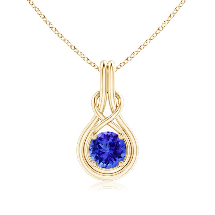 AAA - Tanzanite / 1.45 CT / 14 KT Yellow Gold