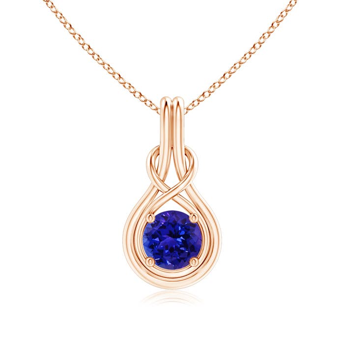 AAAA - Tanzanite / 1.45 CT / 14 KT Rose Gold