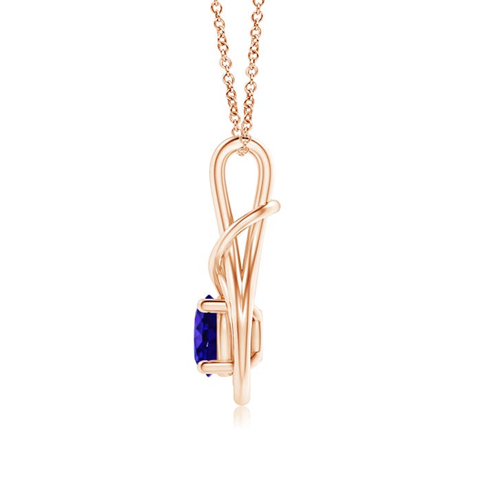 AAAA - Tanzanite / 1.45 CT / 14 KT Rose Gold