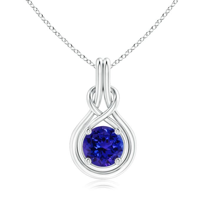 AAAA - Tanzanite / 1.8 CT / 14 KT White Gold