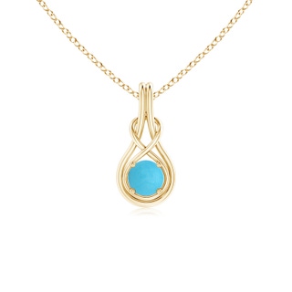Round AA Turquoise