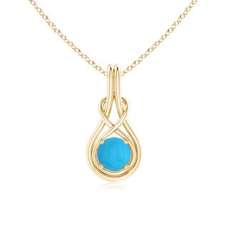 Round AAAA Turquoise
