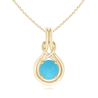 Round AA Turquoise